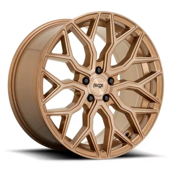   Alloy Wheel 20x9 ET35 5x114.3 M263 Mazzanti Bronze Brushed Niche Road Wheels