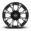   Alloy Wheel 20x10 ET-18 6x135/6x139,7 MO808 Sniper Gloss Black Milled Moto Metal