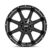 Alloy Wheel 20x10 ET-24 6x135/6x139,7 MO970 Gloss Black W/ Milled LIP Moto Metal