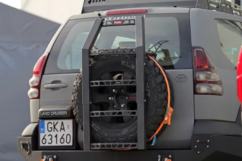 More4x4 Spare wheel ladder