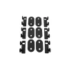   More4x4 Roof Rack for Hardtop 120x120 cm - Mounting Rail Included.