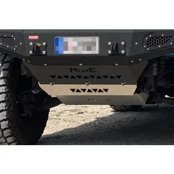   More4x4 Aluminum Skid Plate Kit for Toyota FJ Cruiser, 2006+ (3 sets) Diesel For Z022 bumper