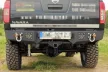 MorE4x4 Rear steel bumper for Nissan Navara D40 (2005-2014)