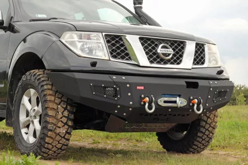 MorE4x4 Front steel bumper for Nissan Navara D40 / Pathfinder R51 (2005-2014)
