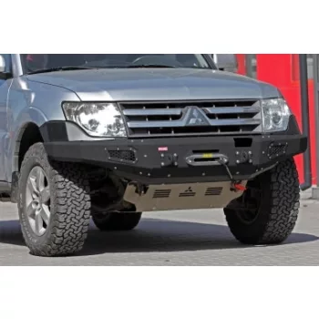More4x4 Steel Front Bumper for Mitsubishi Pajero V80
