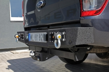 More4x4 Steel Rear Bumper for Ford Ranger 2011-2022