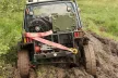 MORE4x4 Winch strap 2m / 12t Double stiched, red
