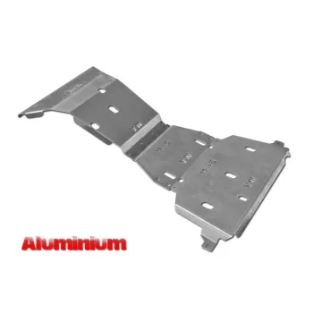   More4x4 aluminium skid plate kit for Volkswagen Amarok (2009 -) with factory bumper (3 pcs/kit)