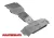 More4x4 aluminium skid plate kit for Toyota Land Cruiser J150 (2009-2014) with MORE4x4-Z007 bumper (3pcs/kit)