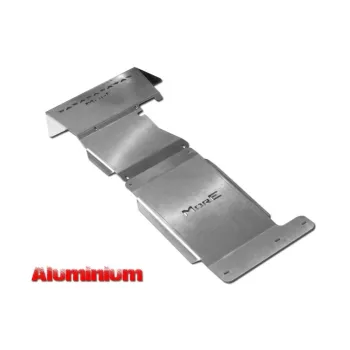   More4x4 aluminium skid plate kit for Ford Ranger T6/ T7 (2011-) with factory bumper (2pcs/kit)