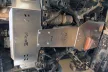 More4x4 steel skid plate kit for Toyota Land Cruiser J150 (2009-2014) with factory bumper (3pcs/kit)