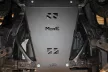 More4x4 steel gearbox skid plate for Toyota Land Cruiser J120 / J125