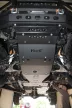 More4x4 steel gearbox skid plate for Toyota Land Cruiser J120 / J125