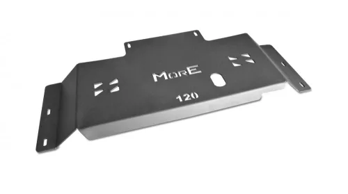 More4x4 steel reducer skid plate for Toyota Land Cruiser J120 / J125