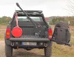 More4x4 Rotating Winch mounting plate with boom, Pick-Up crane for the truck bed