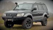 MORE4x4 Rock sliders for Toyota Land Cruiser J95 long