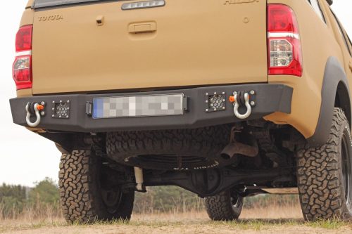 MorE4x4 Steel rear bumper Toyota Hilux Vigo 2005-2015, all engine
