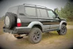 MorE4x4 Steel rear bumper Toyota Land Cruiser J95 long 1995-2002, all engine