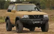 MorE4x4 Steel front bumper with winch plate Nissan Nissan Patrol Y61 (1997-2004), all engine