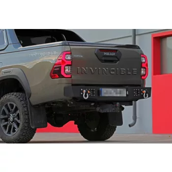   MorE4x4 Steel rear bumper Toyota Hilux Revo 2016->; Rocco/Invincible 2020->, all engine