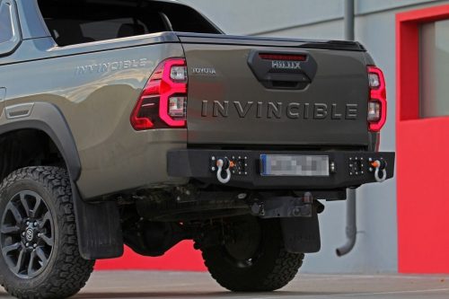 MorE4x4 Steel rear bumper Toyota Hilux Revo 2016->; Rocco/Invincible 2020->, all engine