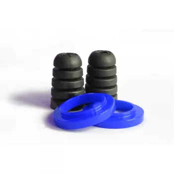   Complete Conversion Kit for Air Spring to Coil Spring with Rubber-Polyurethane Components for Toyota Landcruiser 120 125 150 155.