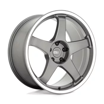   Alloy Wheel 19x8.5 ET42 5x108 MR151 CS5 Gunmetal W/ Machined LIP Motegi Racing