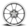   Alloy Wheel 19x8.5 ET42 5x108 MR152 SS5 Gunmetal W/ Machined LIP Motegi Racing