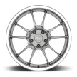Alloy Wheel 19x8.5 ET42 5x108 MR152 SS5 Gunmetal W/ Machined LIP Motegi Racing