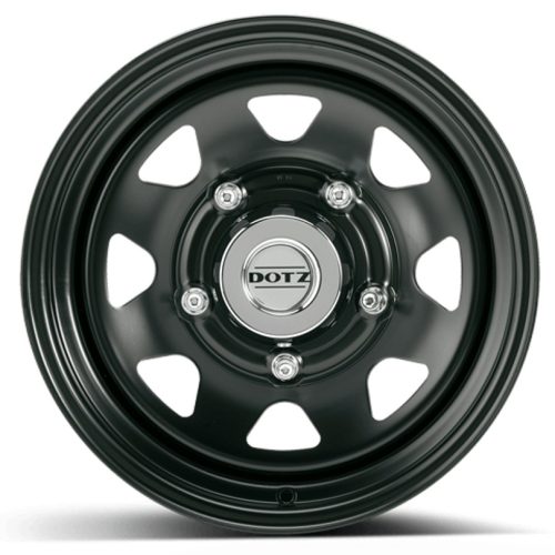DOTZ Survival Dakar Dark 4x4 steel wheel - 7x16/ET36 - black