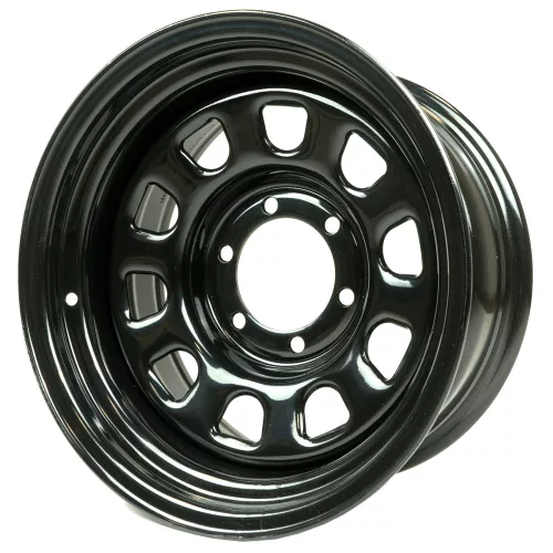 Steel Wheel 16x8 ET-27 6x139,7 Sputnik Gloss Black OFD