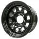 Steel Wheel 16x8 ET-27 6x139,7 Sputnik Gloss Black OFD