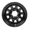 Steel Wheel 16x8 ET-40 6x139,7 Sputnik Gloss Black OFD