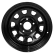 Steel Wheel 16x8 ET-6 5x127 Sputnik Gloss Black OFD