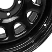 Steel Wheel 17x8 ET12 5x127 Sputnik Gloss Black OFD