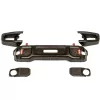   OFD Front steel bumper straight with bullbar and winch plate - Jeep Wrangler JK 2 Door 07-18; Wrangler JK 4 Door 07-18