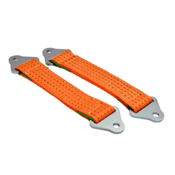 Stroke limiting straps