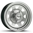 DOTZ Survival Dakar 4x4 steel wheel - 6x15/ET0 - silver