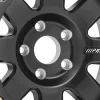  Alloy Wheel 17x9 ET-6 5x127 75 Series Trilogy Beadlock Satin Black Pro Comp