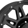 Alloy Wheel 17x8 ET0 5x127 7005 Flat Black ProComp