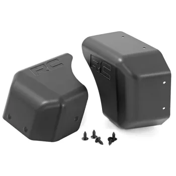  Rough Country Front bumper caps - Jeep Wrangler JK 2 Door 07-18; Wrangler JK 4 Door 07-18