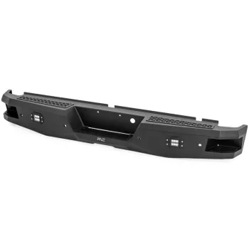   Rough Country Rear steel bumper with LED lights - Ford F150 09-14