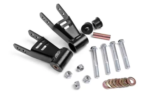 Adjustable rear shackles Rough Country - Lift 1" - 2" - Jeep Cherokee XJ