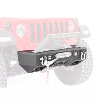   Rough Country Front bumper with LED lights - Jeep Gladiator JT 20->; Wrangler JL 18->