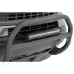 Rough Country Black Series Bullbar with LED light bar 20" - Ford Bronco Sport 21->