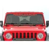   2" Square CREE LED Lights Pair Chrome Series with Cool Amber DRL Rough Country - Jeep Wrangler JL