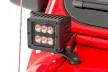 2" Square CREE LED Lights Pair Black Series Rough Country - Jeep Wrangler JL