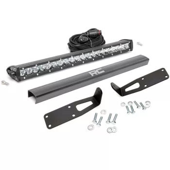   Rough Country Chrome Series LED light bar 20" - Dodge RAM 2500 03-18;RAM 3500 03-18