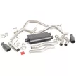 Rough Country Cat Back Dual exhaust system - Dodge RAM 1500 DS 09-18;RAM 1500 Classic DS 19->