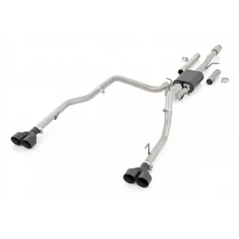   Rough Country Cat Back Dual exhaust system 5.3L - Chevrolet Silverado 1500 19->;Sierra 1500 19->